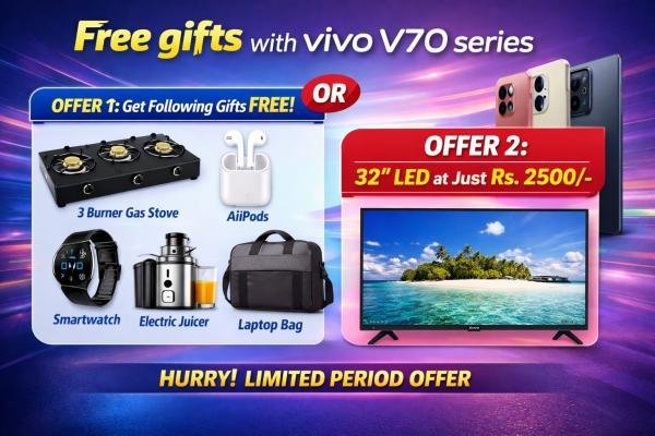 VIVO V70 SERIES EXCLUSIVE GIFTS